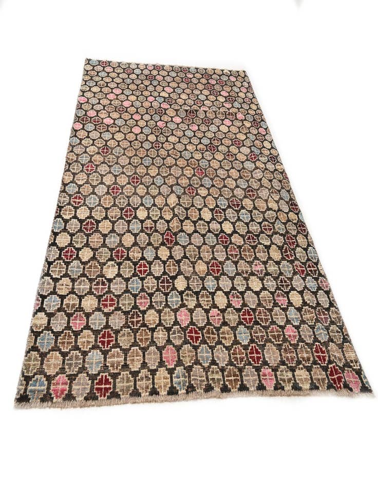 Detail image of 5' 10 x 8' 9  Hand Knotted Moroccan Wool Rug