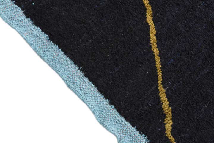7' 8 x 10' 3 Hand Knotted Moroccan Wool Rug