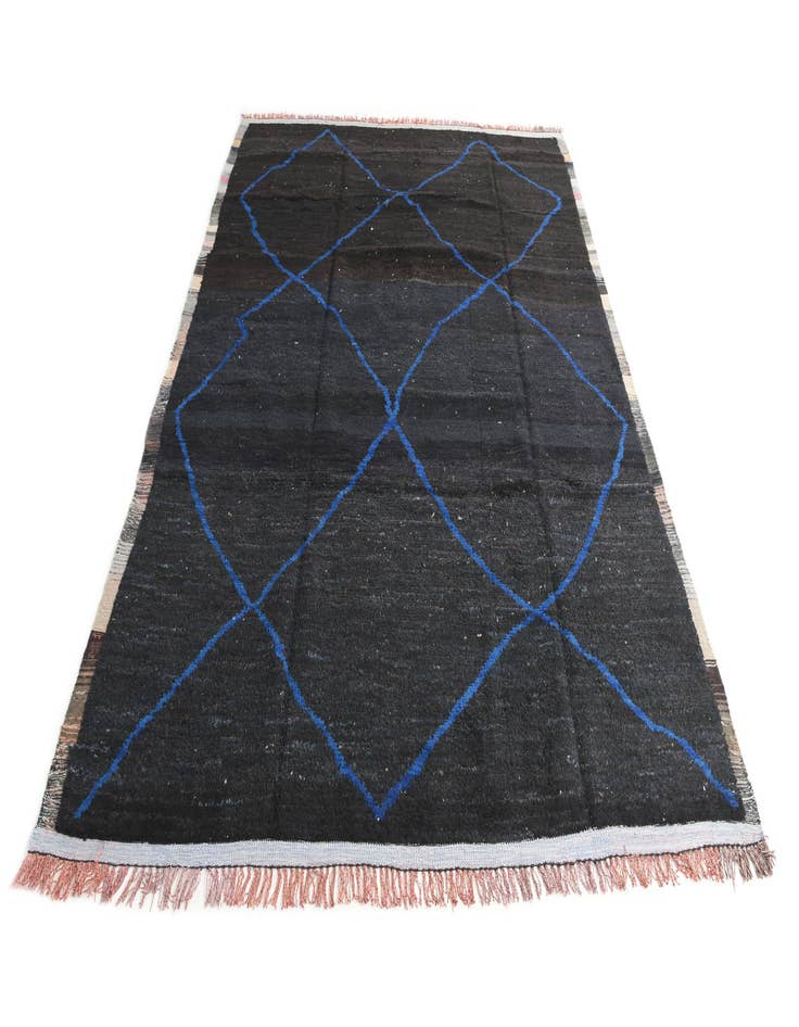 Detail image of 8' 8 x 11' 6  Hand Knotted Moroccan Wool Rug