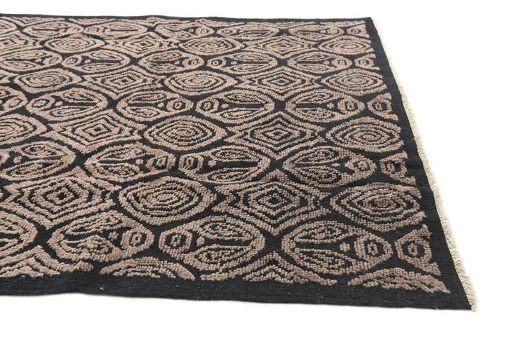 6' 2 x 9' 6 Hand Knotted Moroccan Wool Rug