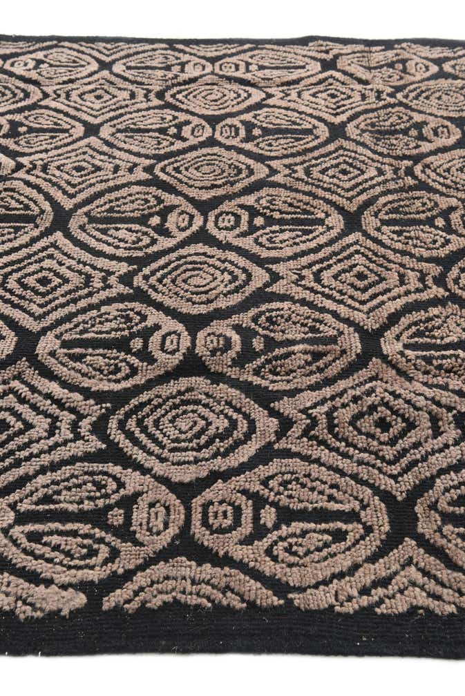 6' 2 x 9' 6 Hand Knotted Moroccan Wool Rug