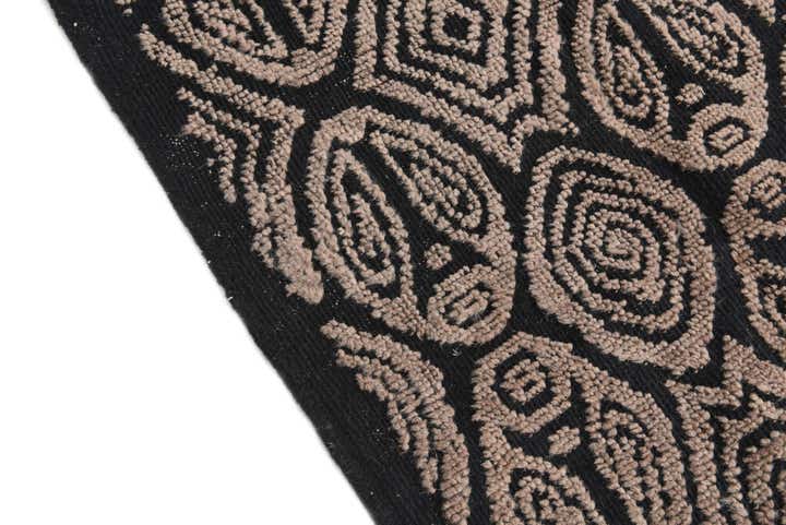 6' 2 x 9' 6 Hand Knotted Moroccan Wool Rug