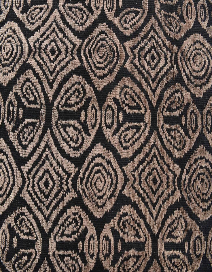 Detail image of 6' 2 x 9' 6  Hand Knotted Moroccan Wool Rug