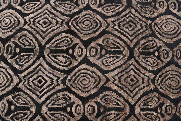 6' 2 x 9' 6 Hand Knotted Moroccan Wool Rug