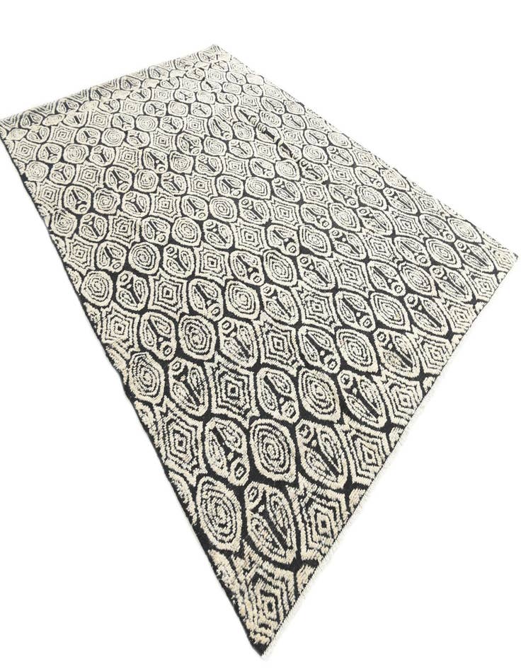 Detail image of 8' 10 x 12' 6  Hand Knotted Moroccan Wool Rug