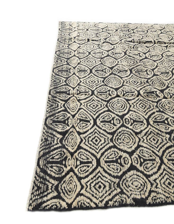 Detail image of 8' 10 x 12' 6  Hand Knotted Moroccan Wool Rug