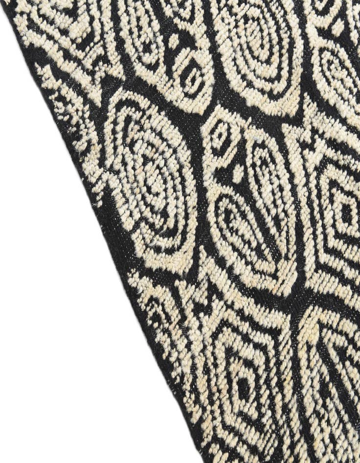 Detail image of 8' 10 x 12' 6  Hand Knotted Moroccan Wool Rug