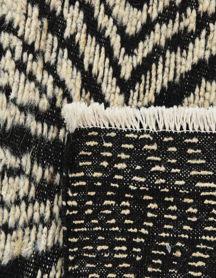 Detail image of 8' 10 x 12' 6  Hand Knotted Moroccan Wool Rug