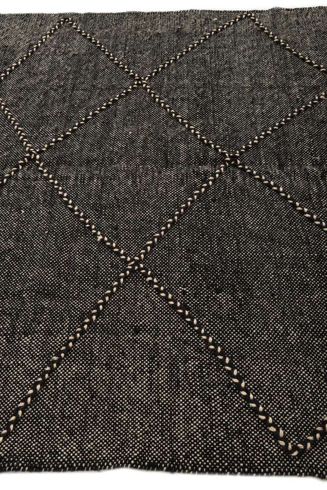 5' 10 x 7' 8 Hand Knotted Moroccan Wool Rug