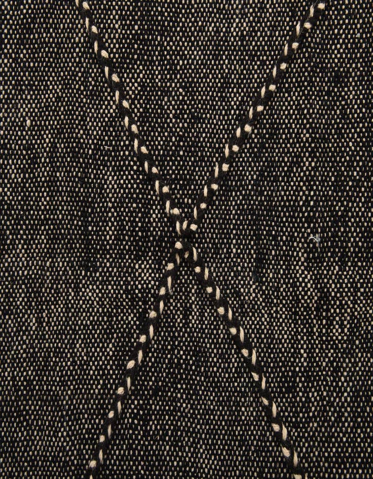 Detail image of 5' 10 x 7' 8  Hand Knotted Moroccan Wool Rug