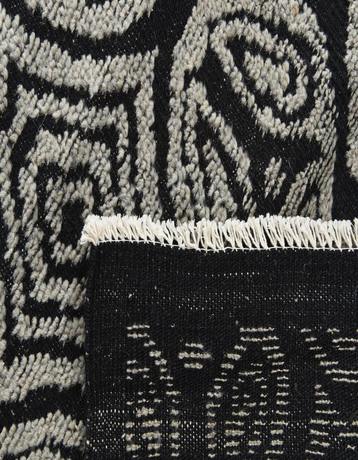 Detail image of 8' 5 x 10'  Hand Knotted Moroccan Wool Rug