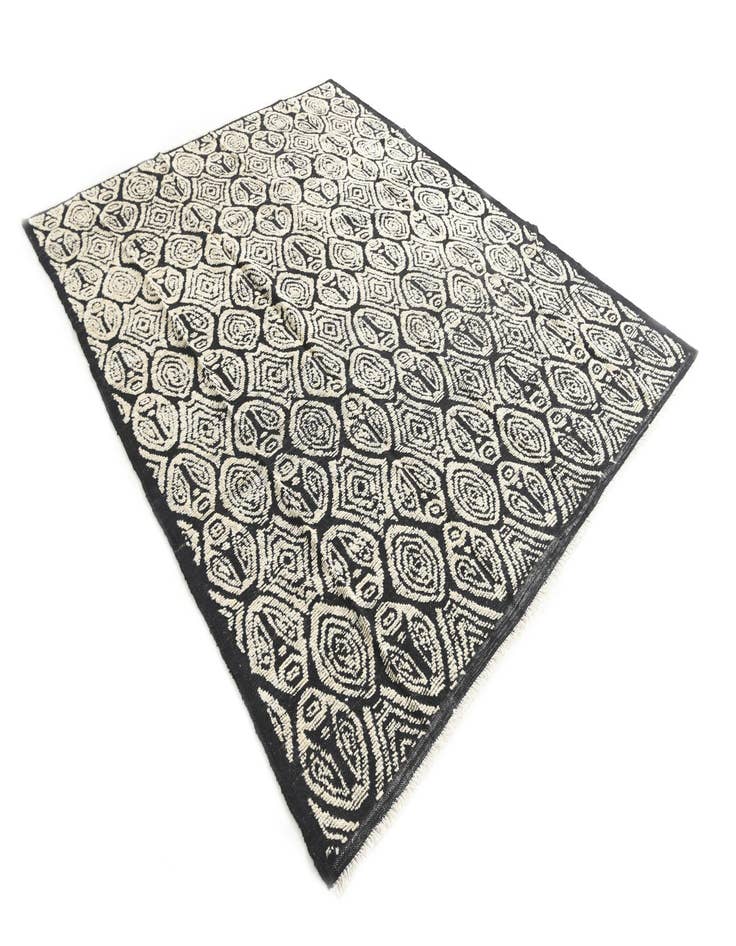 Detail image of 8' 2 x 10' 1  Hand Knotted Moroccan Wool Rug