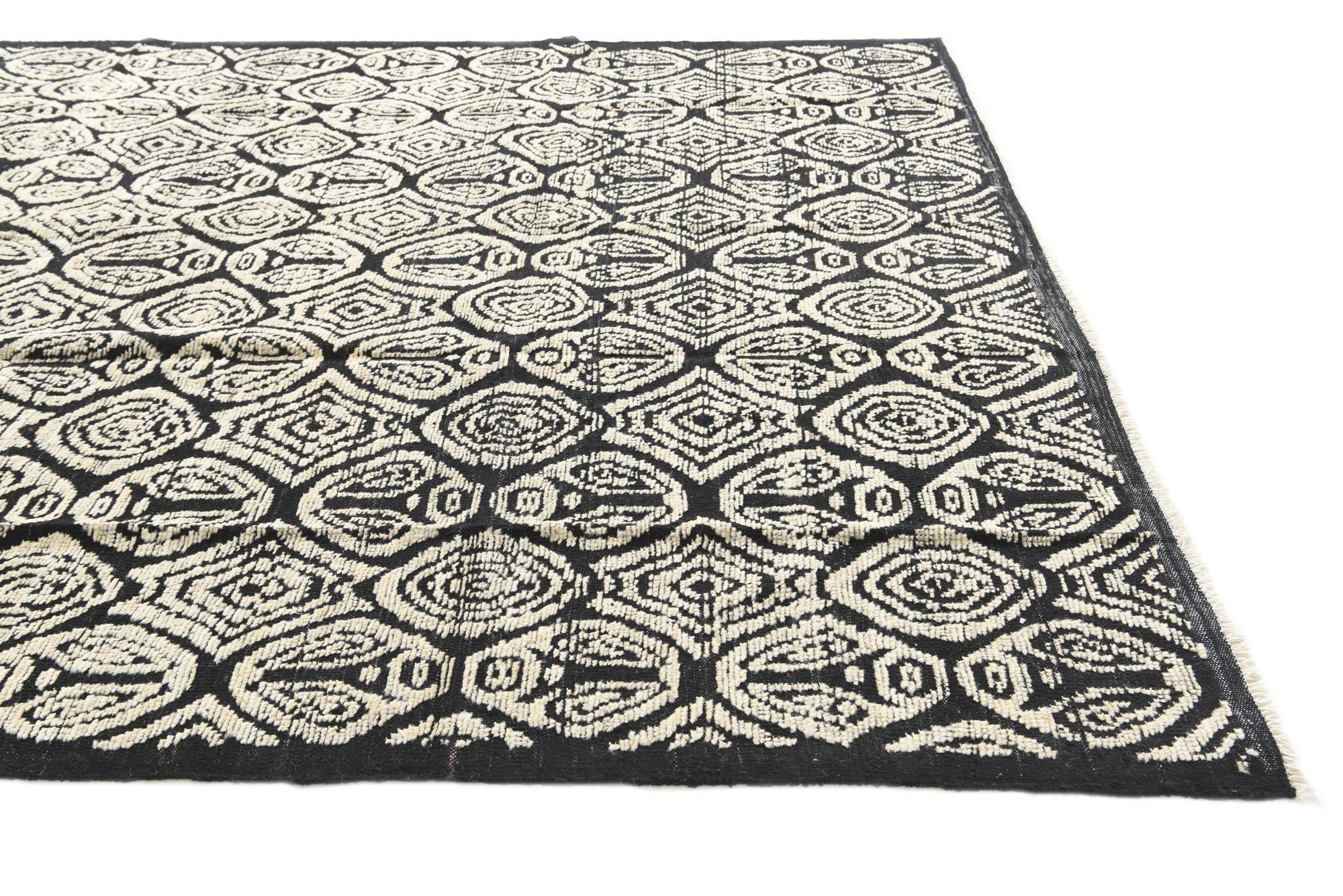 8' 2 x 10' 1 Hand Knotted Moroccan Wool Rug