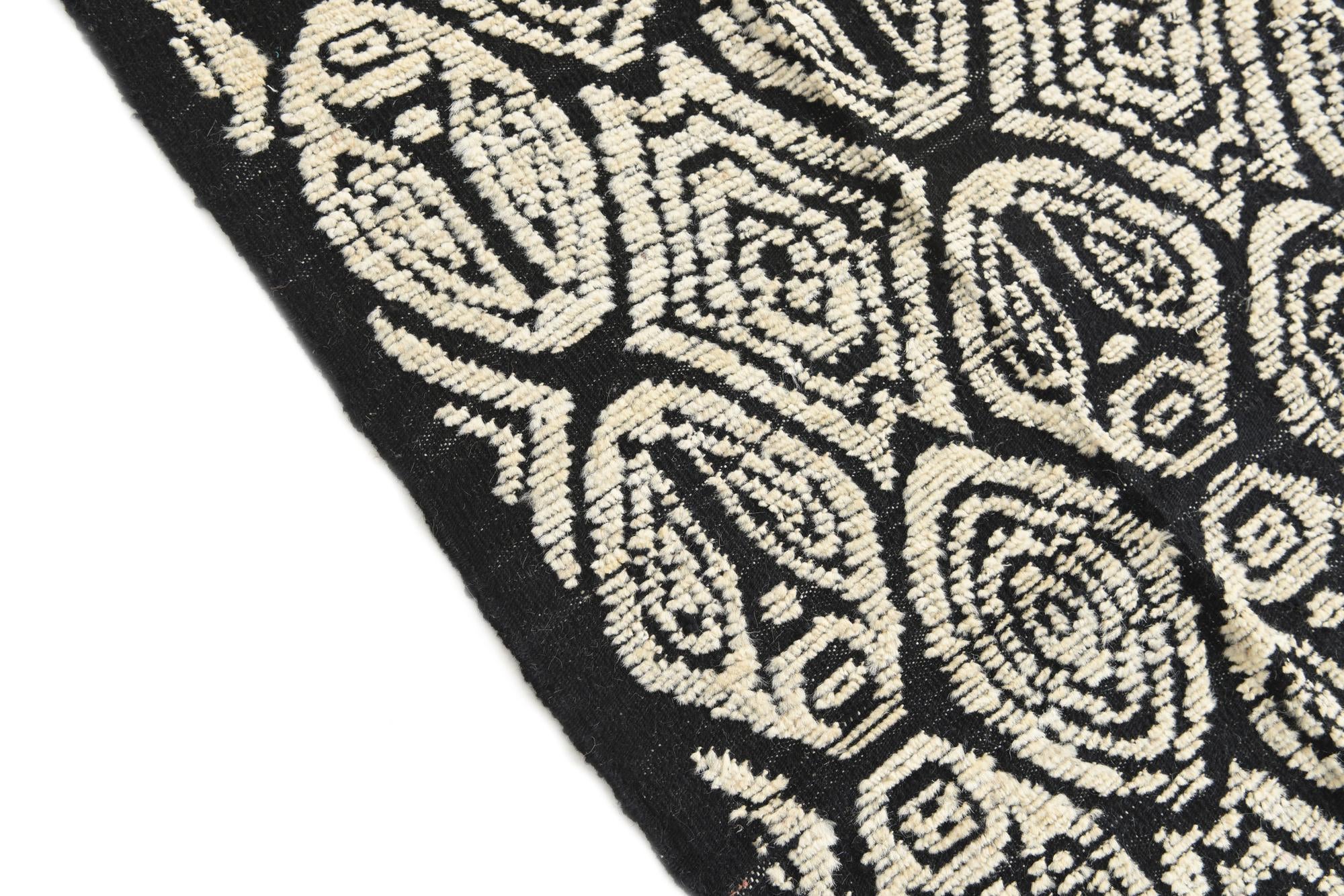 8' 2 x 10' 1 Hand Knotted Moroccan Wool Rug