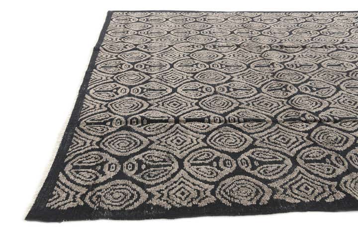 9' 4 x 12' Hand Knotted Moroccan Wool Rug