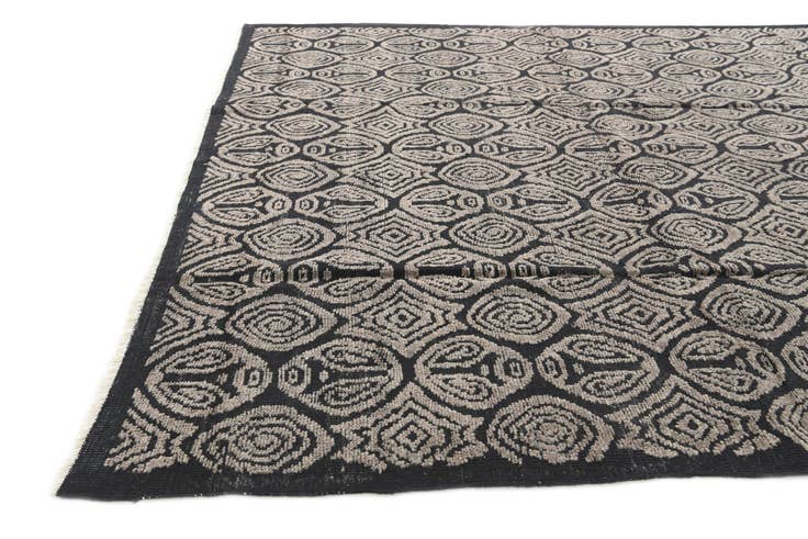 Detail image of 9' 4 x 12' Hand Knotted Moroccan Wool Rug