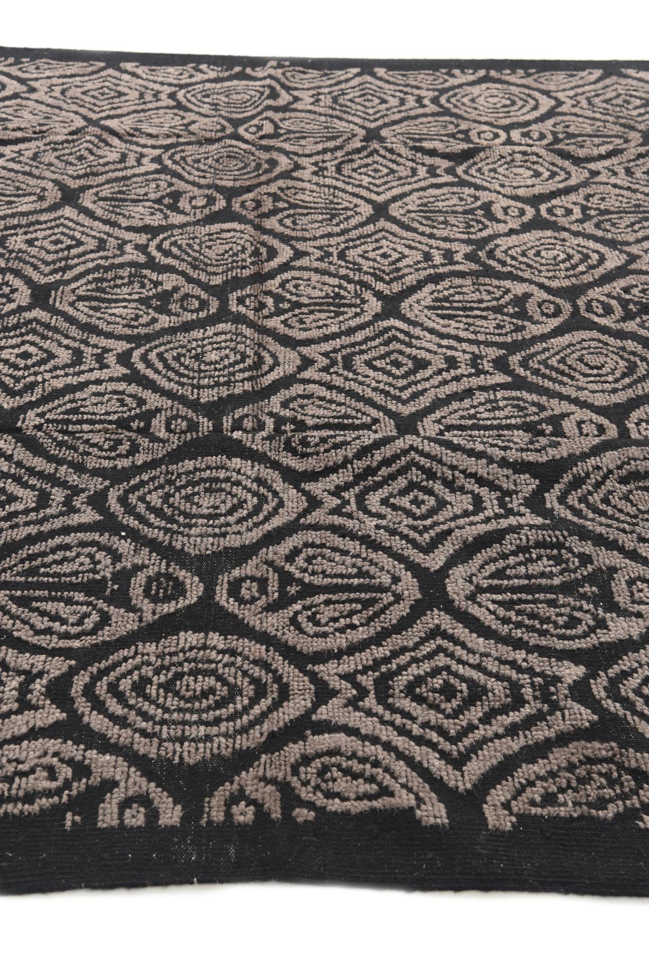 8' 3 x 10' Hand Knotted Moroccan Wool Rug
