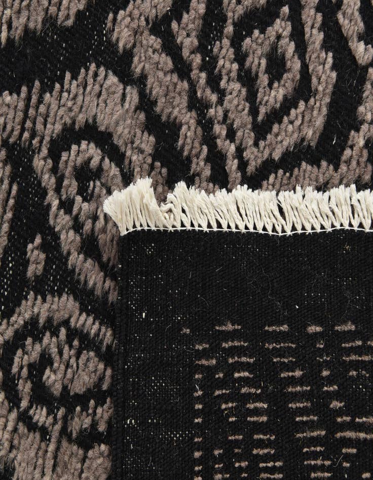 Detail image of 8' 3 x 10'  Hand Knotted Moroccan Wool Rug