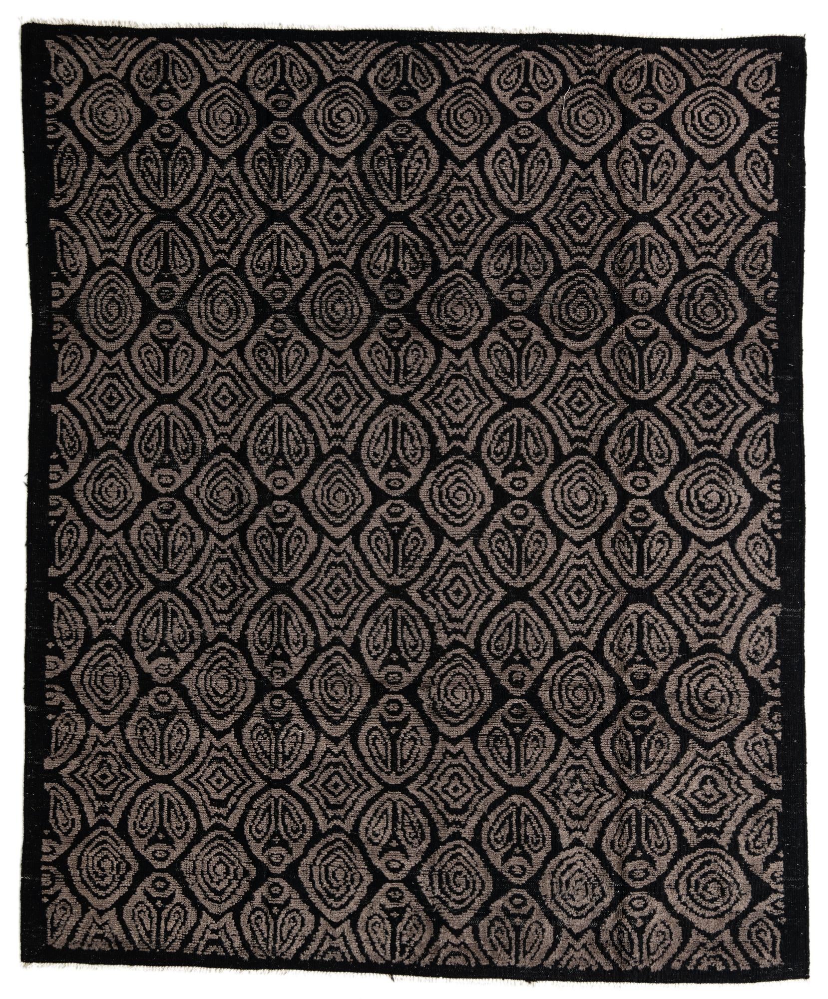 8' 3 x 10' Hand Knotted Moroccan Wool Rug