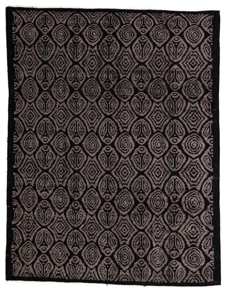 Detail image of 8' 3 x 10' Hand Knotted Moroccan Wool Rug