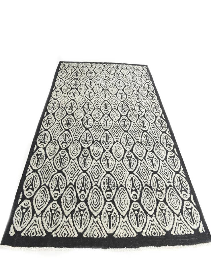 Detail image of 8' 6 x 10' 2  Hand Knotted Moroccan Wool Rug