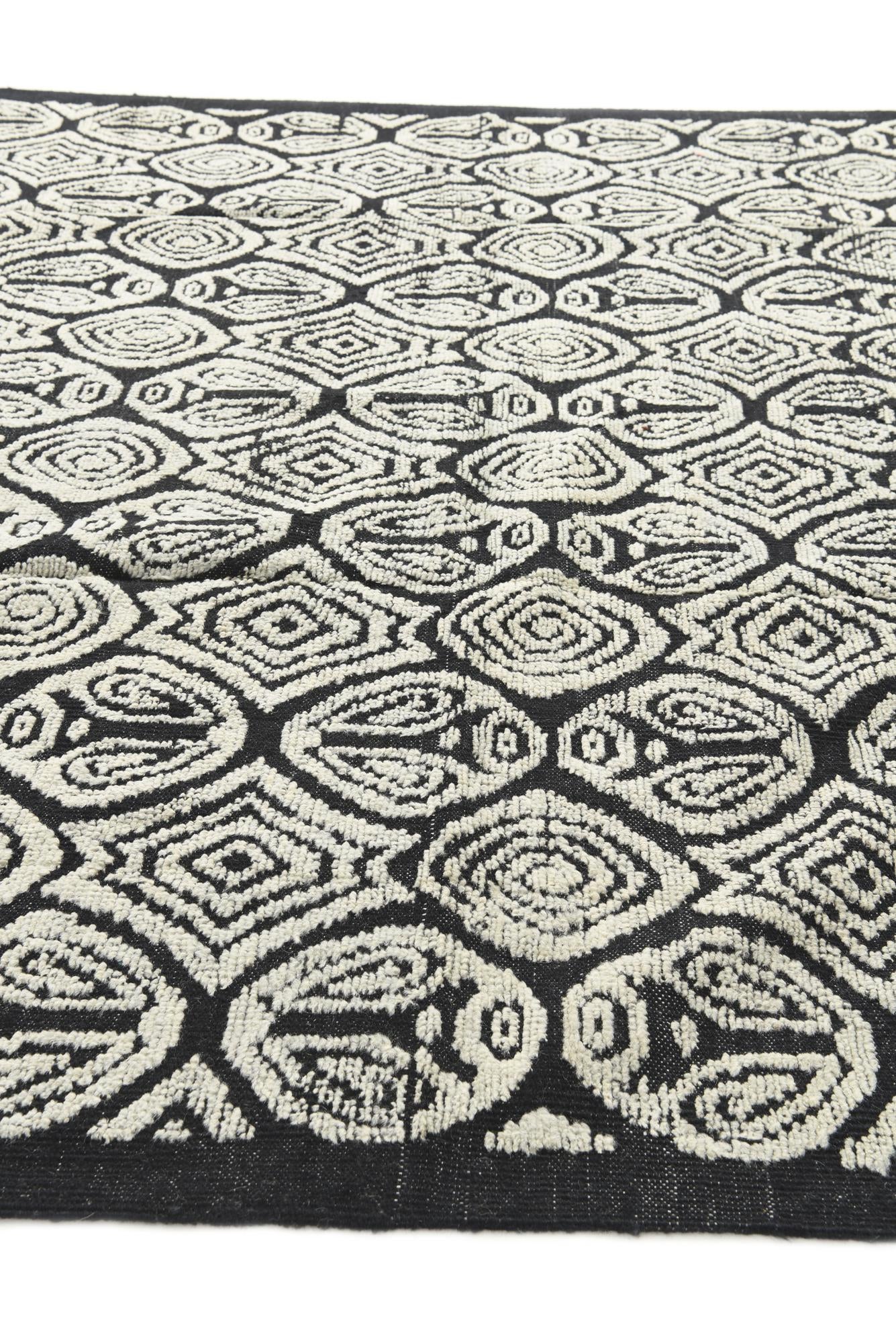 8' 6 x 10' 2 Hand Knotted Moroccan Wool Rug