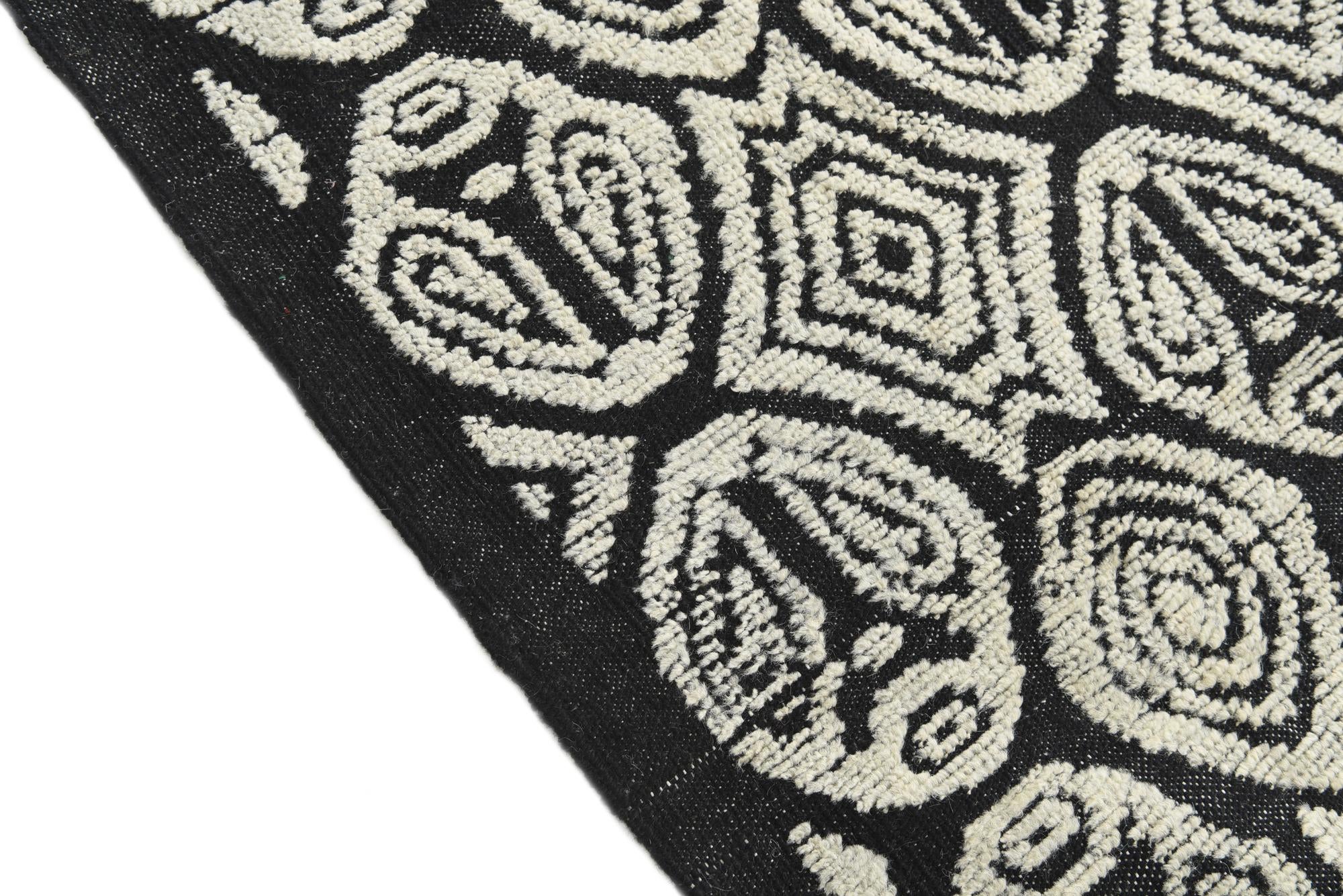 8' 6 x 10' 2 Hand Knotted Moroccan Wool Rug