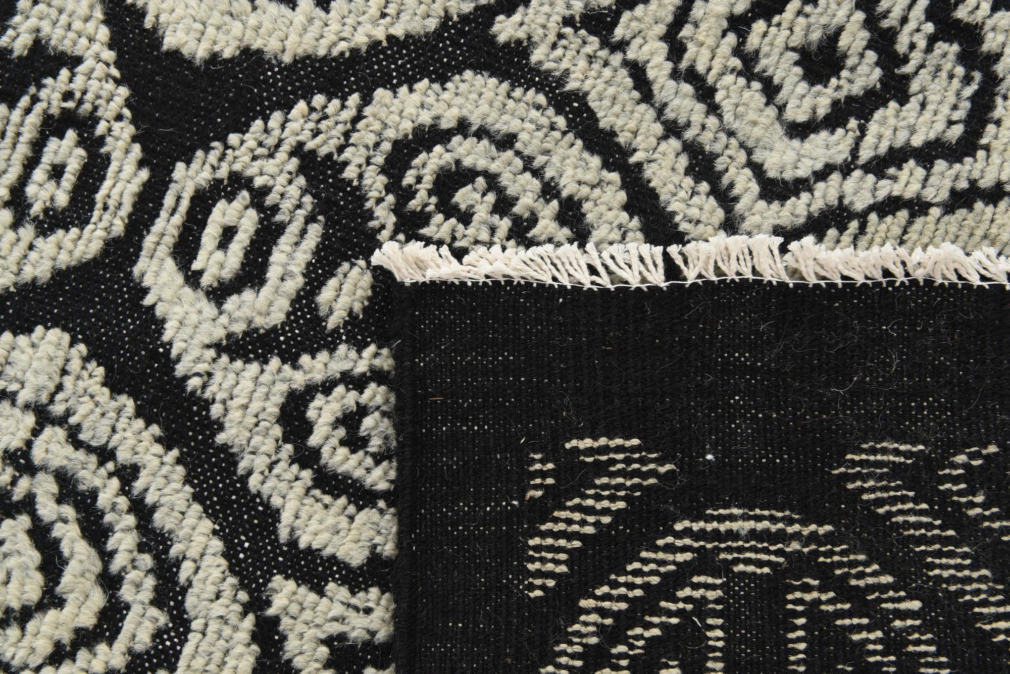 8' 6 x 10' 2 Hand Knotted Moroccan Wool Rug