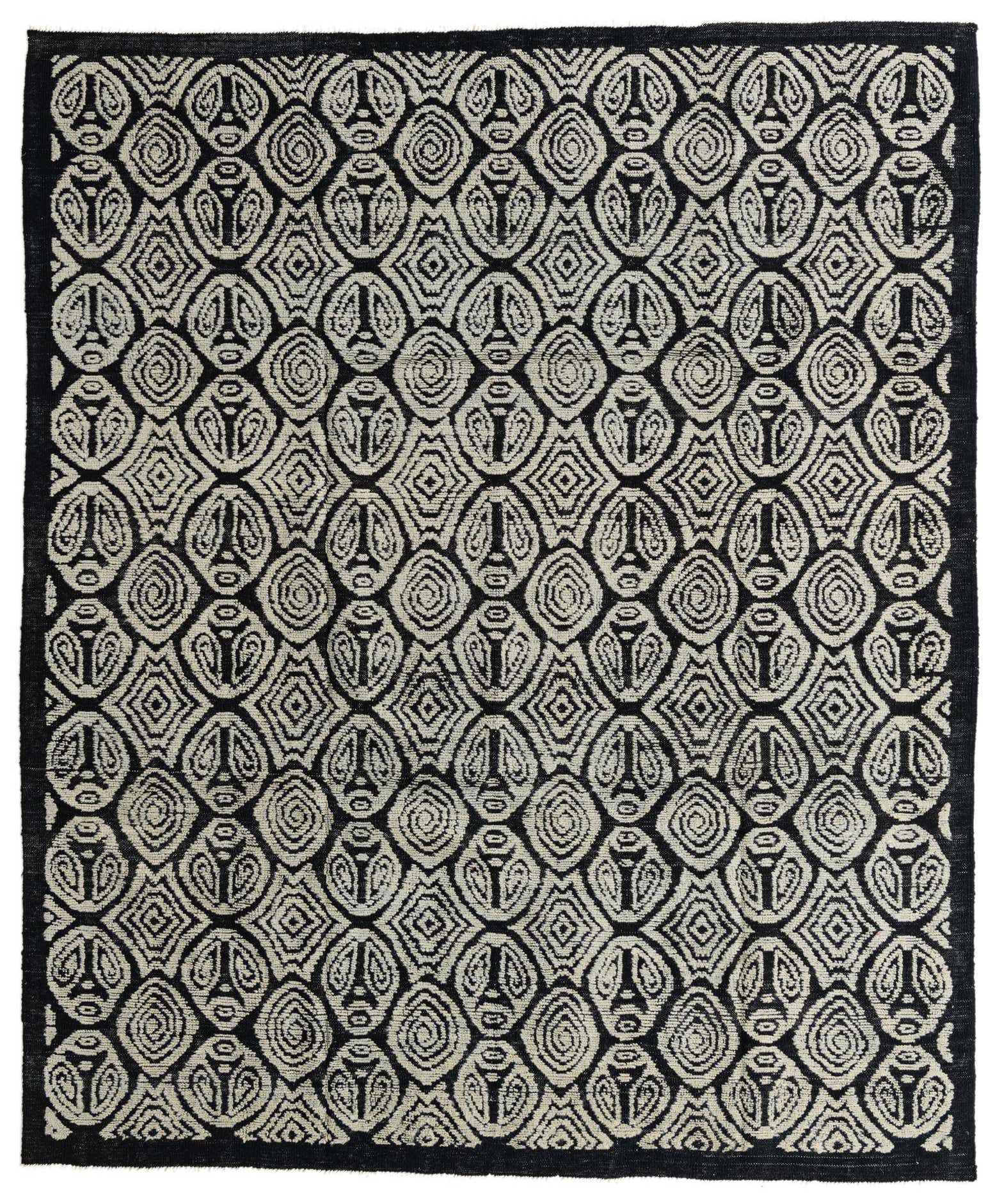 8' 6 x 10' 2 Hand Knotted Moroccan Wool Rug