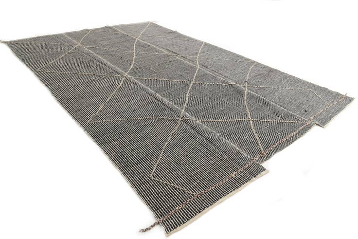 Detail image of 9' 5 x 14' 4 Hand Knotted Moroccan Wool Rug