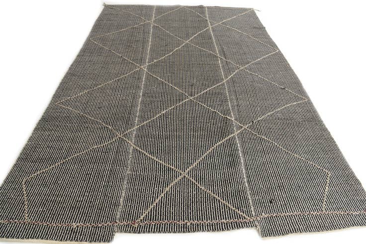 Detail image of 9' 5 x 14' 4 Hand Knotted Moroccan Wool Rug