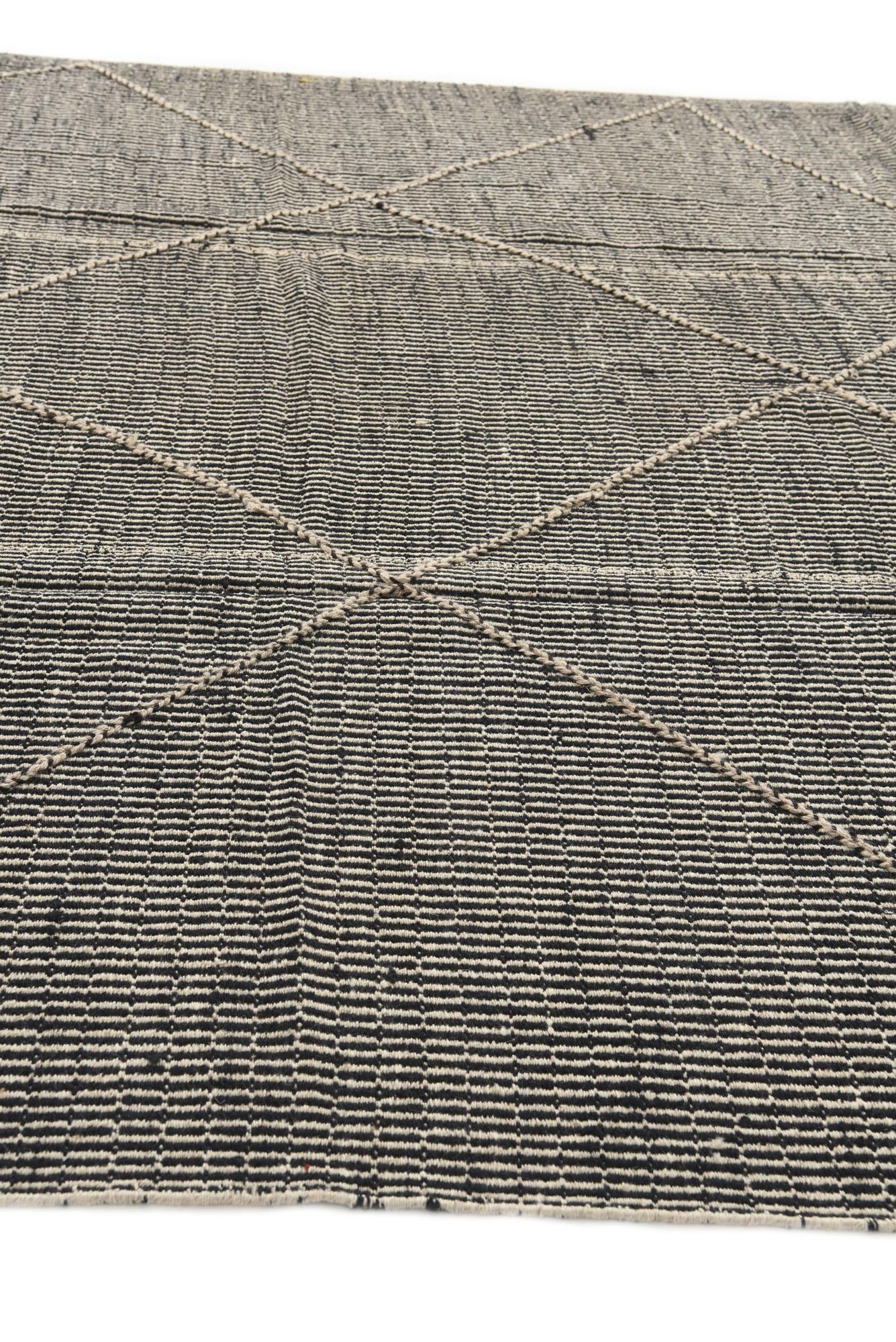 9' 5 x 14' 4 Hand Knotted Moroccan Wool Rug