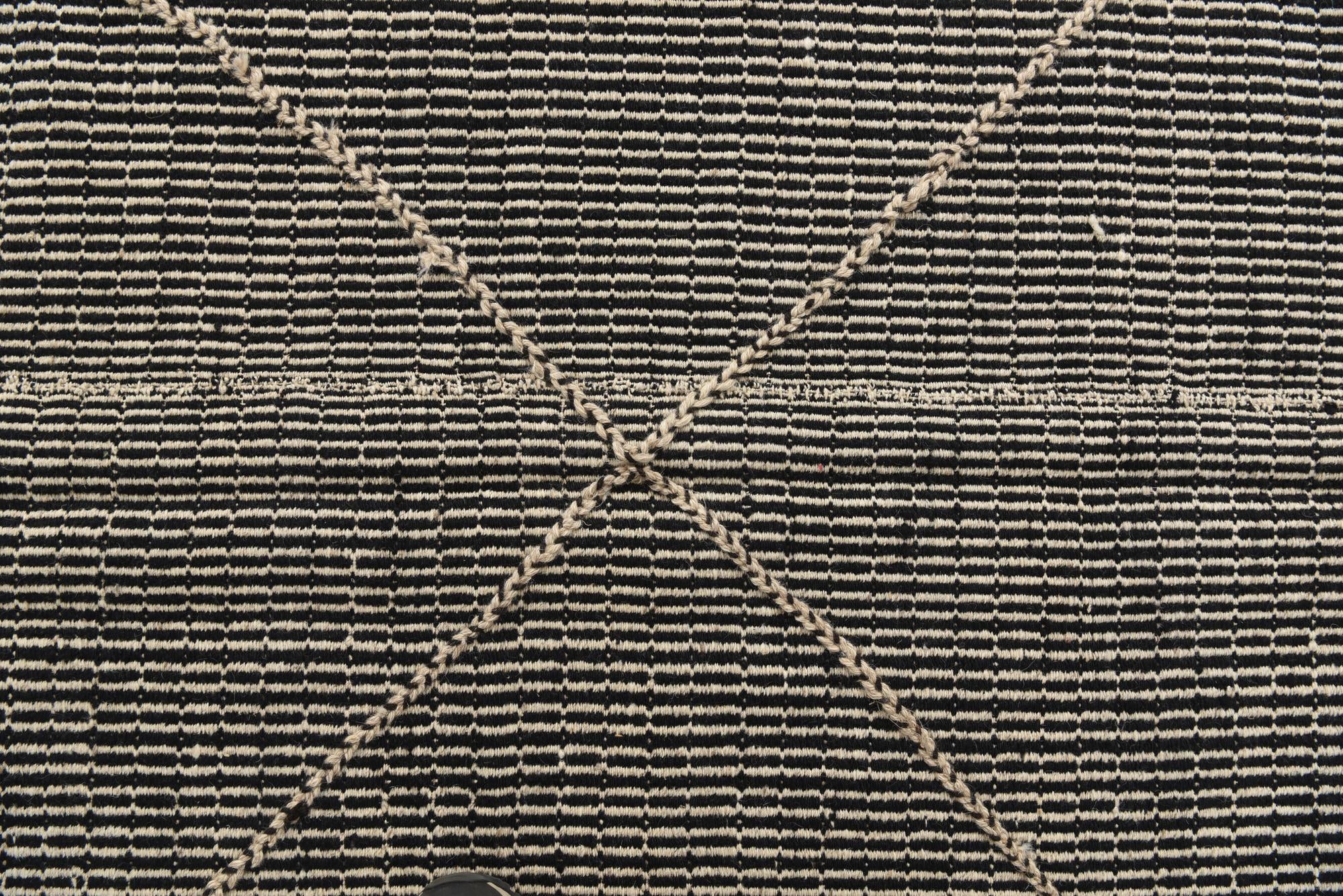9' 5 x 14' 4 Hand Knotted Moroccan Wool Rug