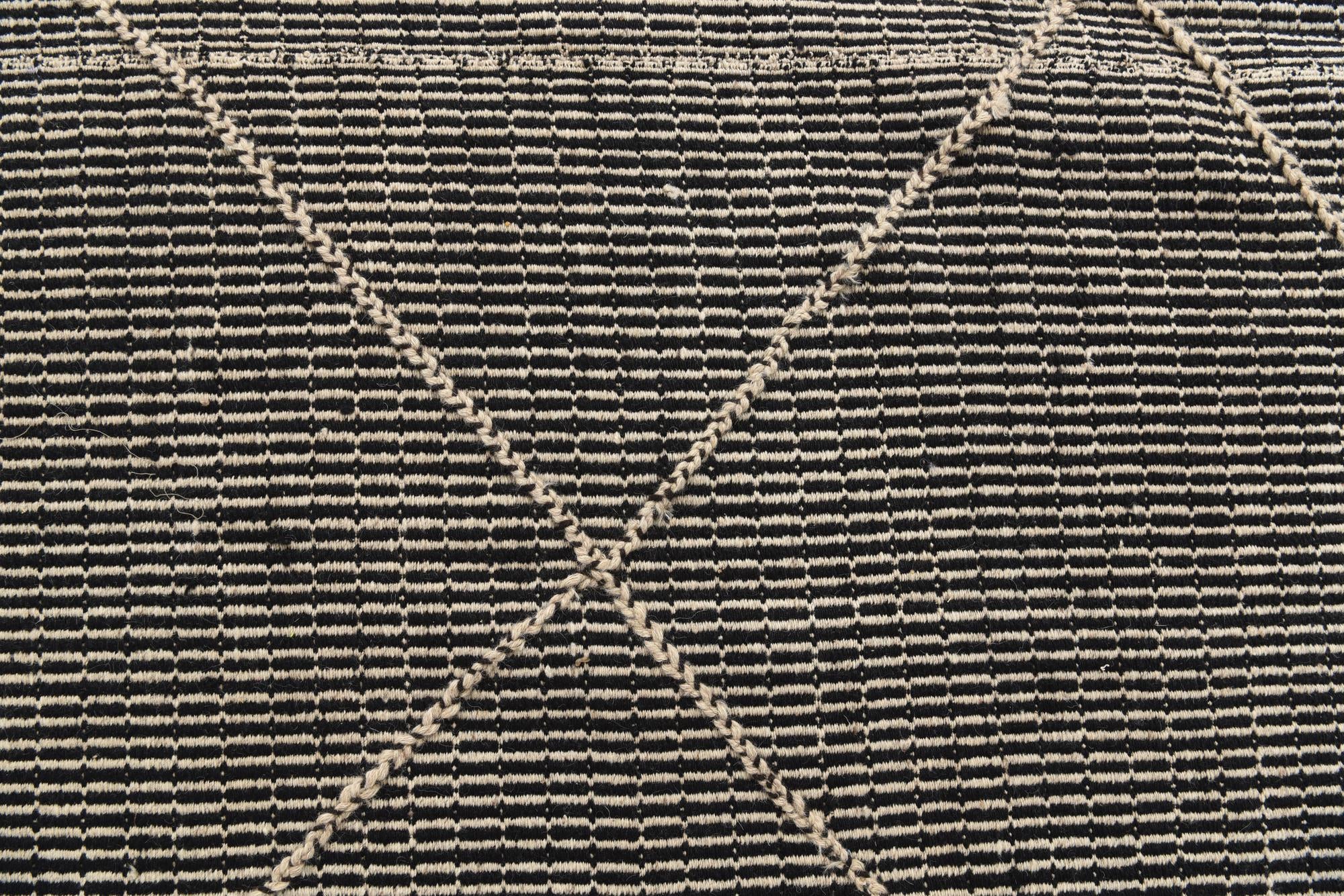 9' 5 x 14' 4 Hand Knotted Moroccan Wool Rug
