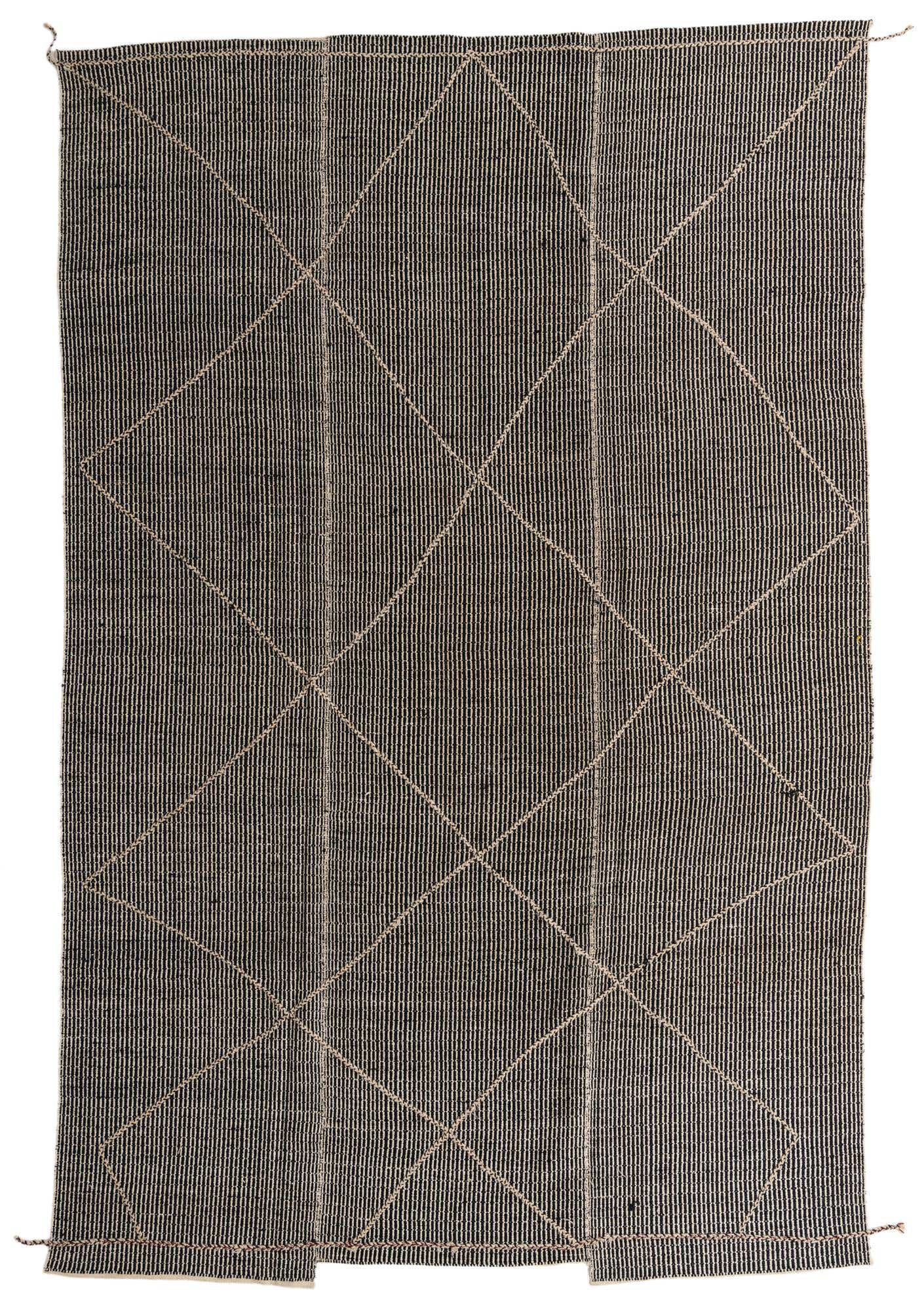 9' 5 x 14' 4 Hand Knotted Moroccan Wool Rug