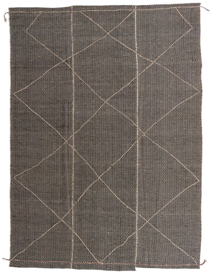 Detail image of 9' 8 x 14' 5 Hand Knotted Moroccan Wool Rug