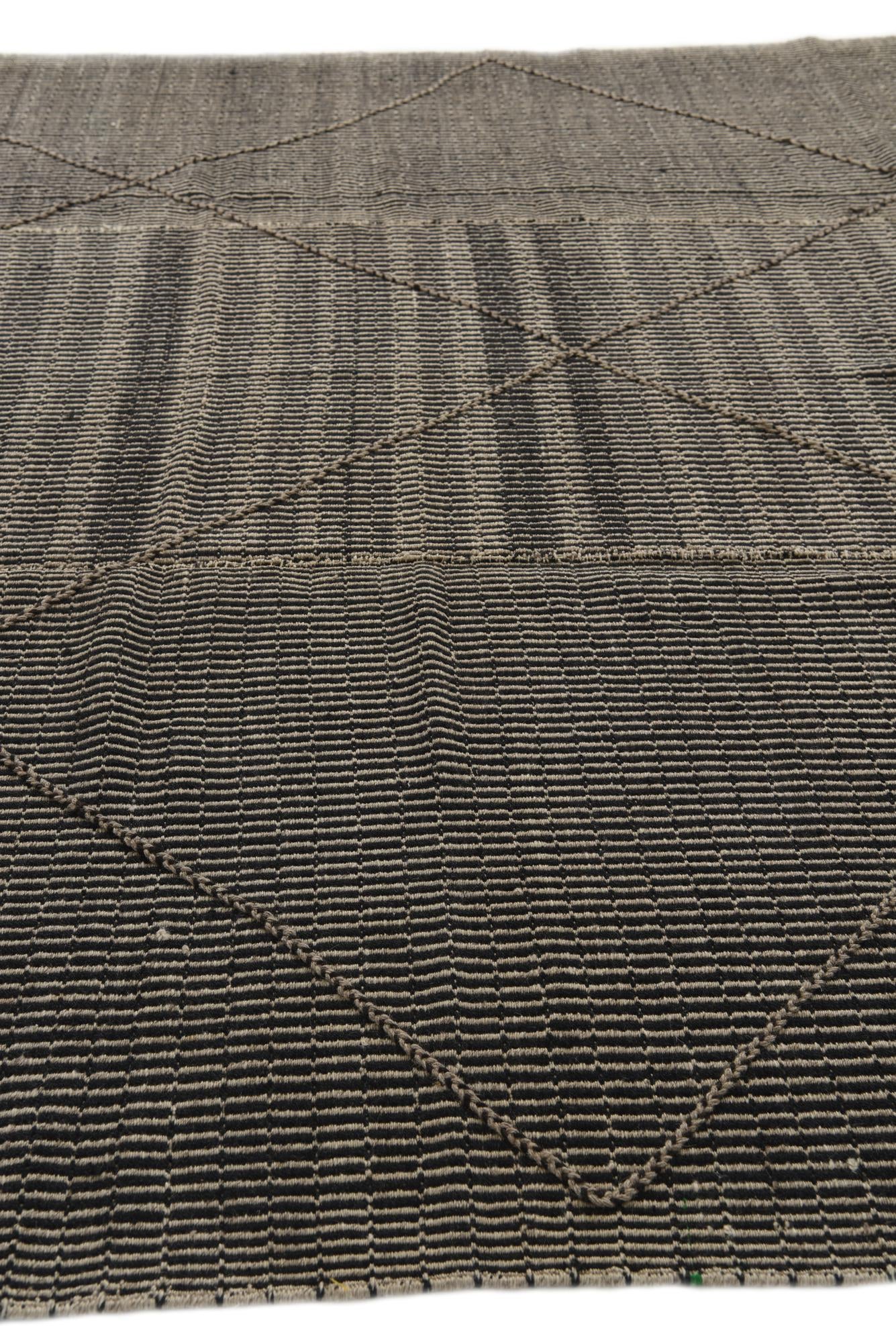 9' 9 x 14' 2 Hand Knotted Moroccan Wool Rug
