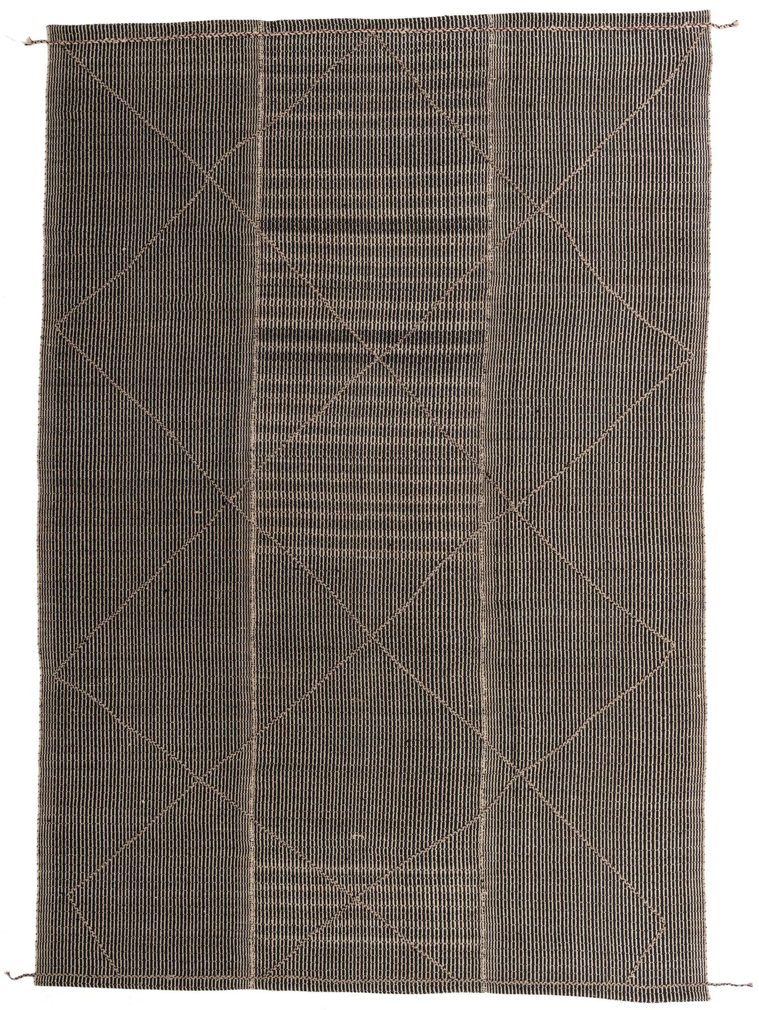9' 9 x 14' 2 Hand Knotted Moroccan Wool Rug