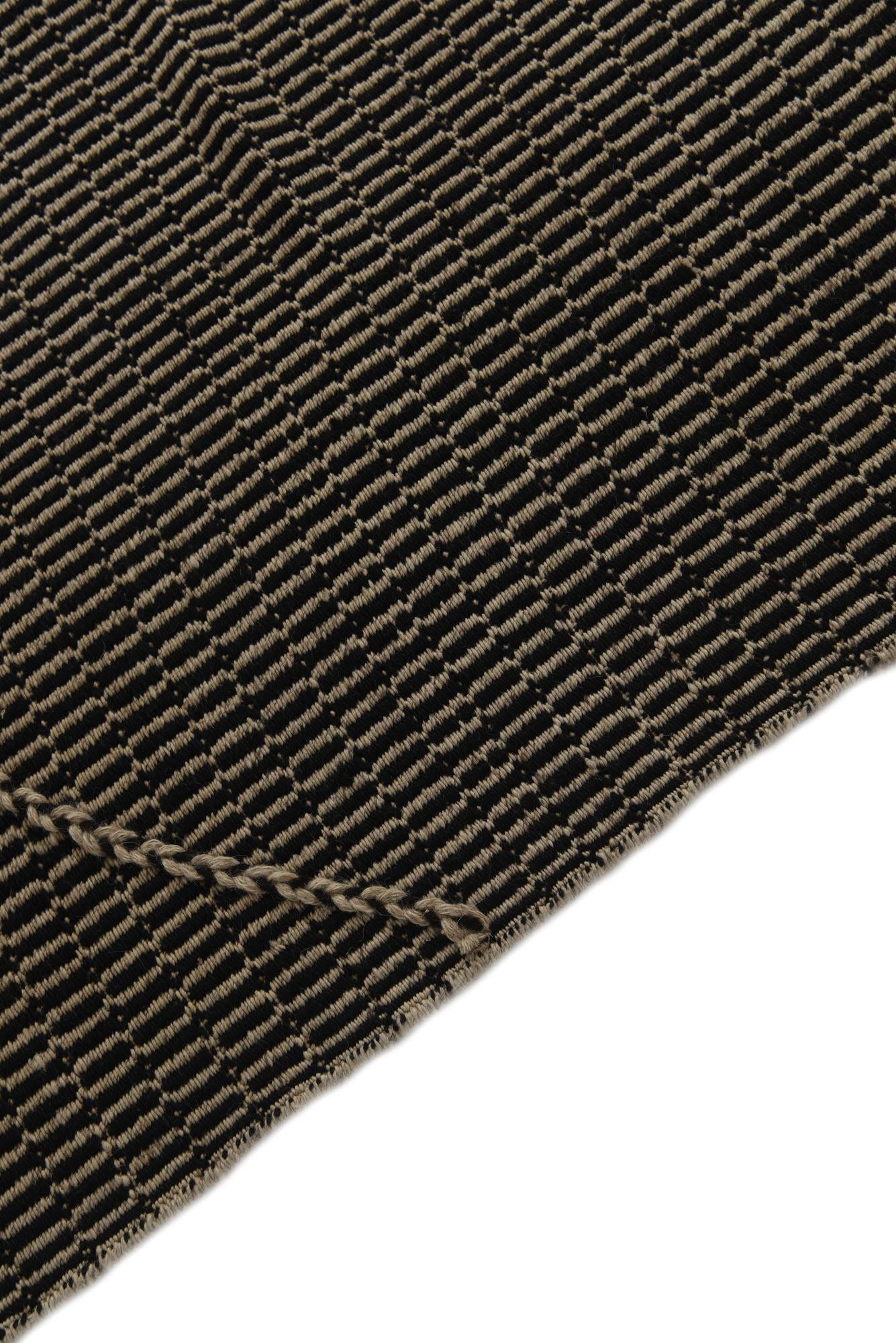9' 8 x 14' 3 Hand Knotted Moroccan Wool Rug