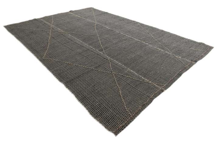 9' 10 x 14' 4 Hand Knotted Moroccan Wool Rug