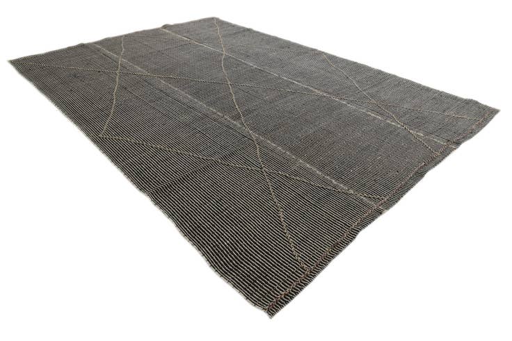 Detail image of 9' 10 x 14' 4 Hand Knotted Moroccan Wool Rug