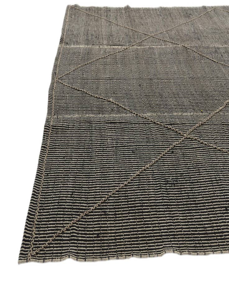 Detail image of 9' 10 x 14' 4 Hand Knotted Moroccan Wool Rug