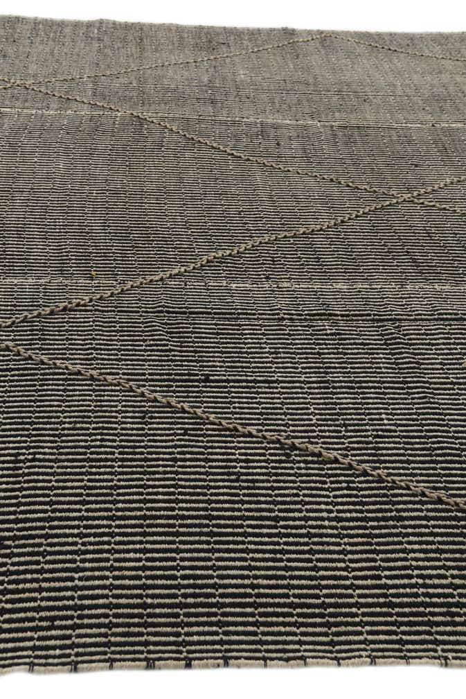 9' 10 x 14' 4 Hand Knotted Moroccan Wool Rug