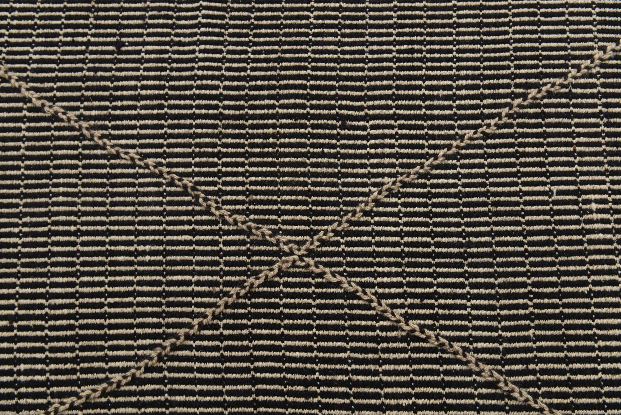 9' 10 x 14' 4 Hand Knotted Moroccan Wool Rug