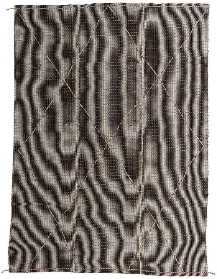 Detail image of 9' 10 x 14' 4 Hand Knotted Moroccan Wool Rug