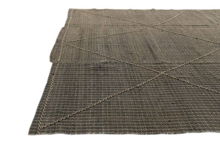 Detail image of 9' 9 x 14' 8 Hand Knotted Moroccan Wool Rug