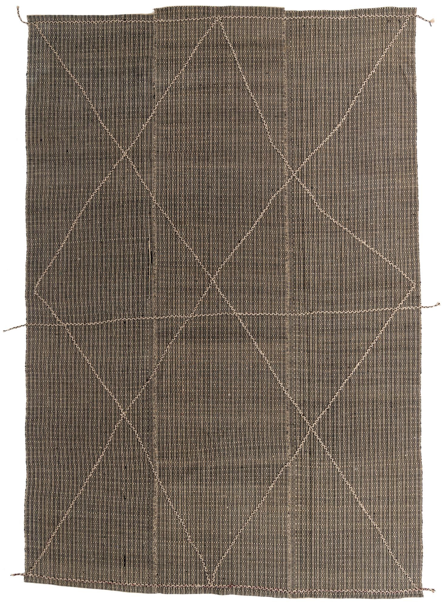 9' 9 x 14' 8 Hand Knotted Moroccan Wool Rug