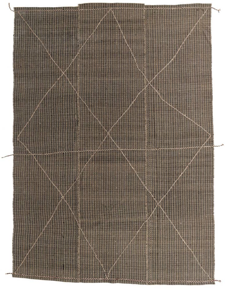 Detail image of 9' 9 x 14' 8 Hand Knotted Moroccan Wool Rug