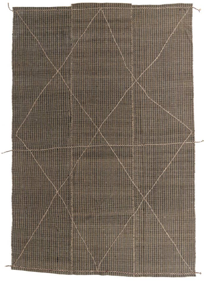 Detail image of 9' 9 x 14' 8 Hand Knotted Moroccan Wool Rug