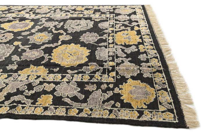 8' 1 x 10' 7 Hand Knotted Moroccan Wool Rug